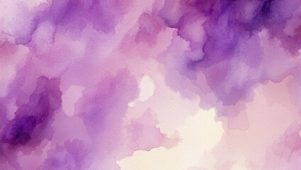 Fototapeta na wymiar Abstract watercolor background design that beautifully combines purple and pink.