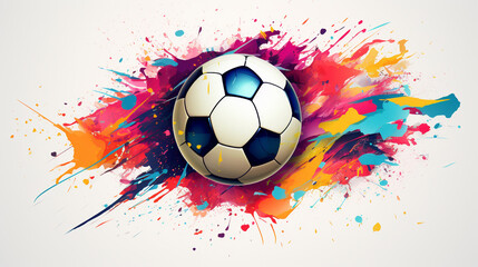 ball illustration for football without background 