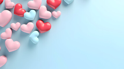 Valentine's Day, hearts, hearts, Valentine's Day background, wedding background