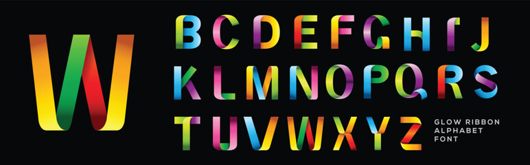 modern creative minimal alphabet small letter logo design - obrazy, fototapety, plakaty