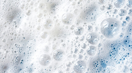 Bubble foam texture background. Generative Ai.
