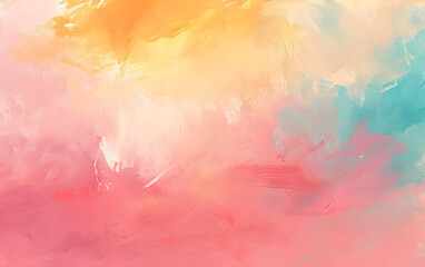 Colorful Background with Vibrant Paint, Abstract Gradient Background