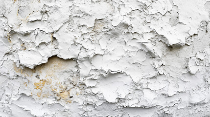 Naklejka premium old white wall texture. Generative Ai.
