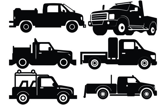 Car towing truck icon.Tow truck, Car towing vector isolated icon on white background.