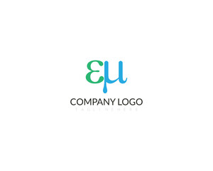 UE EU Logo design vector , UE LOGO  DESIGN 