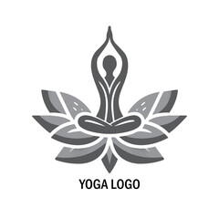 yoga logo design