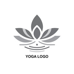 yoga logo design