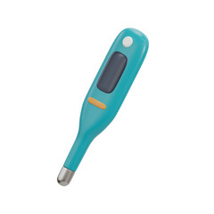 3D Celsius Thermometer Model Celsius Thermometer. 3d illustration, 3d element, 3d rendering. 3d visualization isolated on a transparent background
