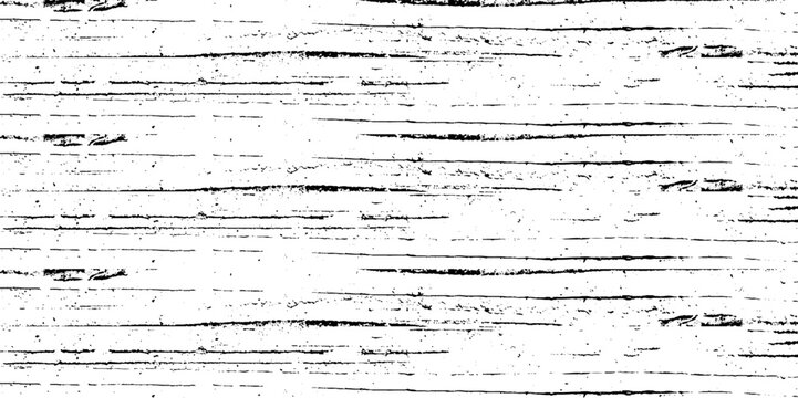 Striped grunge black and white texture. Seamless vector ink grunge brush. Illustration background.