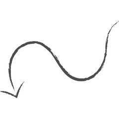 Arrow Brush Doodle Line