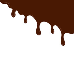 Melted Liquid Chocolate