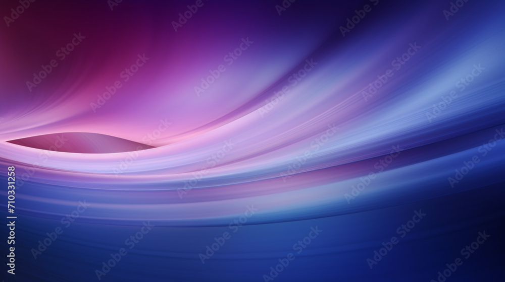Canvas Prints blue and pink abstract background with waves, futuristic glowing background, generative ai