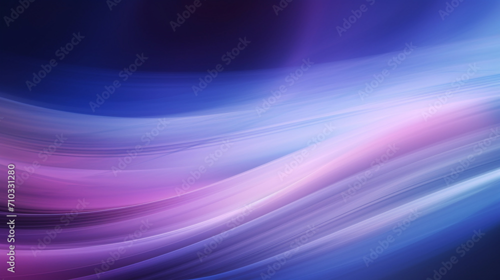 Canvas Prints blue and pink abstract background with waves, futuristic glowing background, generative ai