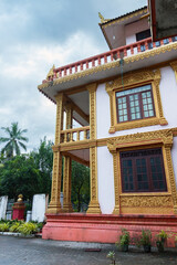 Fototapeta na wymiar Cambodian Buddhist Students Centre. Buddhist temple in Colombo, Sri Lanka
