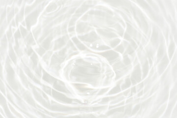 White water with ripples on the surface. Defocus blurred transparent white colored clear calm water...