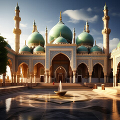sheikh zayed mosque,General Ai - obrazy, fototapety, plakaty
