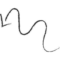 Arrow Brush Doodle Line