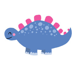 Cute design graphic dinosaurs isolated png for kids