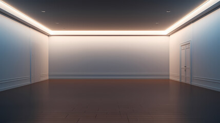Podium, booth, stage, product background for product display, blank display