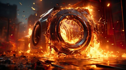 clothing dryer washing machine duct on fire