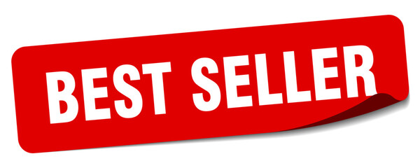 best seller sticker. best seller label