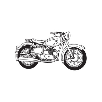 Vintage Motorcycle Images