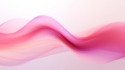 Vibrant pink abstract lines: contemporary minimalist background