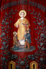 Saint Leonard church. Saint Leonard of Noblac.  Honfleur. France.