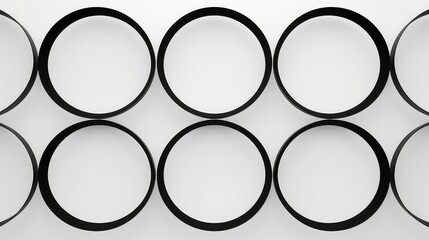 modern minimal geometric background illustration design line, symmetry ism, black color modern minimal geometric background