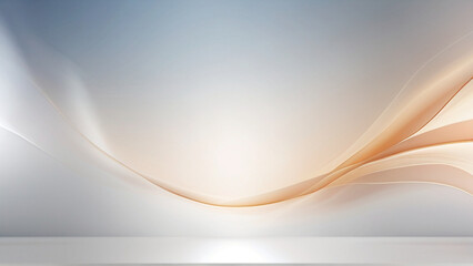 Obraz premium white abstract gradient background with light. Elegant backdrop. Vector illustration. Soft smooth concept for graphic design, banner, or poster