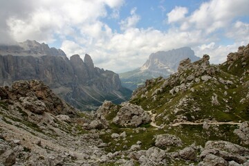 Dolomite's landscape - Col Pradat