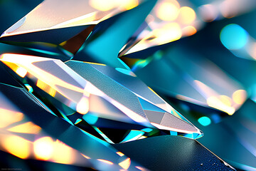 abstract light background Generative AI