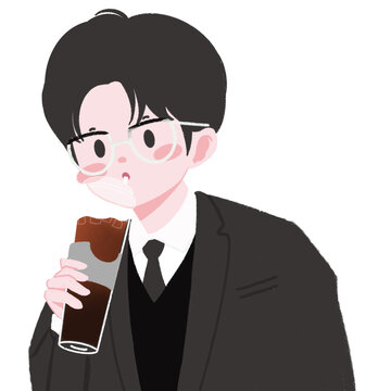 Seungkwan Americano BSS art