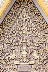 Royal palace complex. Khmer style roof architecture. Phnom Penh; Cambodia.