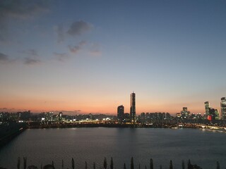 Fototapeta premium Night view in Seoul