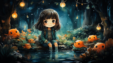 The Magical World of Watercolor Illustrations in Children's Books