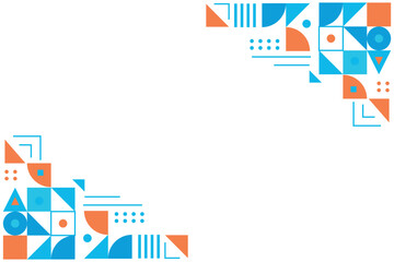 background with geometric element perfect for banner and infographic