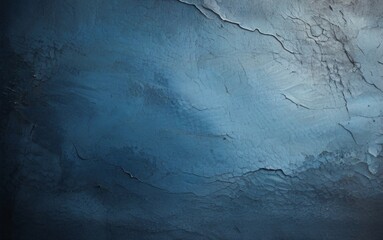 Blue abstract texture background. empty copy space for text, wall structure, grunge canvas from AI generated