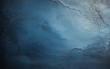 Naklejka premium Blue abstract texture background. empty copy space for text, wall structure, grunge canvas from AI generated