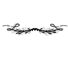 Obraz premium love arrow wedding ornament
