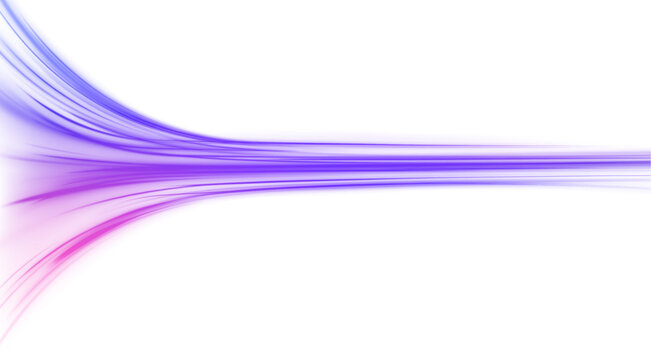 	
Neon stripes in the form of drill, turns and swirl. Illustration of high speed concept. Image of speed motion on the road. Abstract background png in blue and purple neon glow colors.	