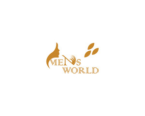 Mens World Creative Beauty Logo.