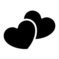 heart icons, concept of love