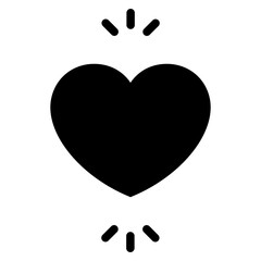 heart icons, concept of love