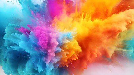 abstract colorful background with water