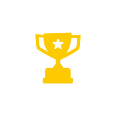 golden trophy For the winners of the sport achievement award 