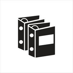 Obraz premium binder vector icon line template