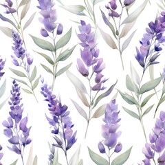 Fototapeta na wymiar Lavender on a white background