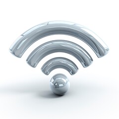 3D Wireless Connection Icon Sharing Network, Background Images , Hd Wallpapers