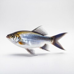 Obraz premium fish on white background